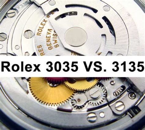 rolex caliber 3035|rolex caliber 3035 vs 3135.